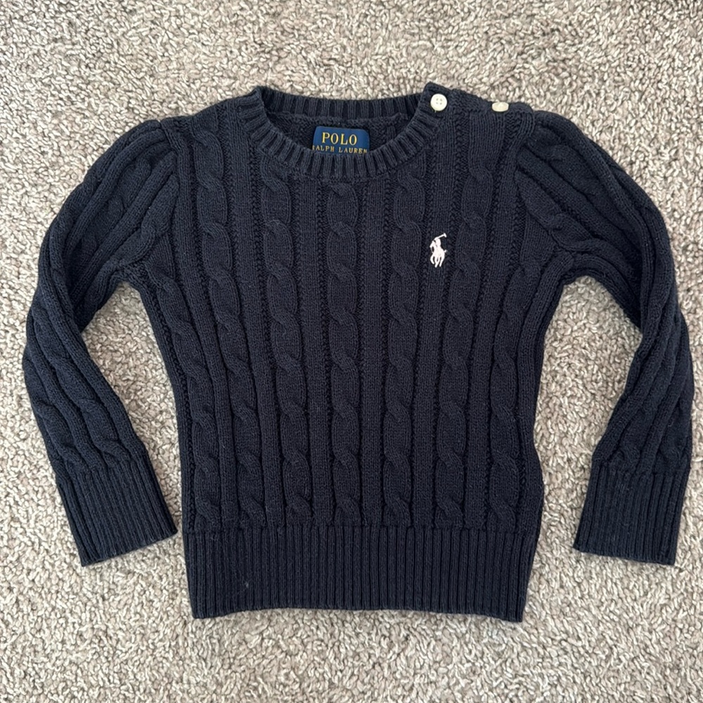 Polo Ralph Lauren 2T Toddler knit sweater